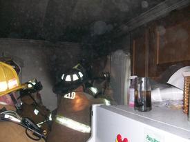 House Fire - Old Liberty Road - April 2010