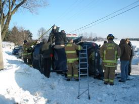 Motor Vehicle Crash - Woodbine Road and Liberty Road - February 2010