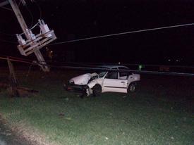 Motor Vehicle Crash with Medevac - Ridge Road - March 2010