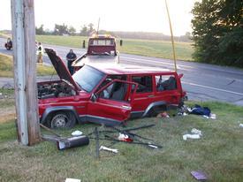 Motor Vehicle Crash with Entrapment - Route 27 (Mt. Airy) - June 2010