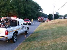 Motor Vehicle Crash with Entrapment - Route 27 (Mt. Airy) - June 2010