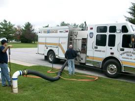 May 2010 - Testing Underground Water Supply Tanks
