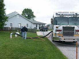May 2010 - Testing Underground Water Supply Tanks