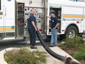 May 2010 - Testing Underground Water Supply Tanks