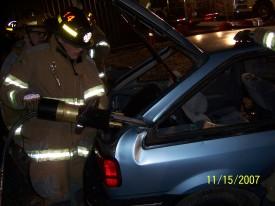 Auto Extrication Training - November 2007