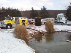 January 2011 - House Fire - 1000 block of Phyllis Reward Drive (Westminster box 3-11)