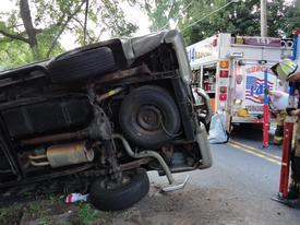 August 2011 - Motor Vehicle Crash with Entrapment - 6000 block of Old Washington Road