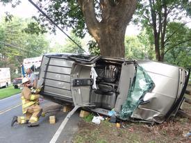 August 2011 - Motor Vehicle Crash with Entrapment - 6000 block of Old Washington Road