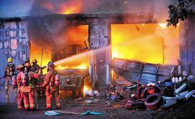 September 2011 - Garage Fire - 3300 block of Marston Road