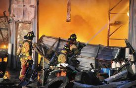 September 2011 - Garage Fire - 3300 block of Marston Road