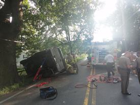August 2011 - Motor Vehicle Crash with Entrapment - 6000 block of Old Washington Road
