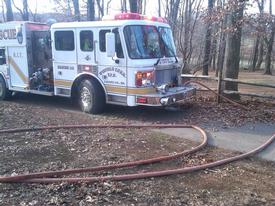 January 2011 - Woods Fire - 2300 block of West Liberty Road