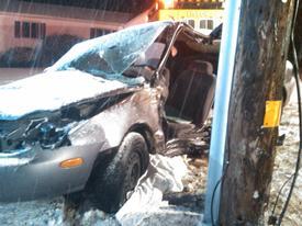 January 2011 - Motor Vehicle Crash with Entrapment - 4900 block of Woodbine Road