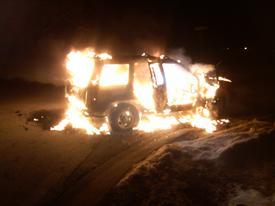 January 2011 - Auto Fire - South Klee Mill Road and Ronsdale Road