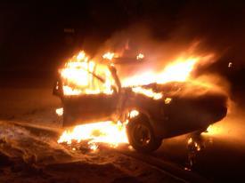 January 2011 - Auto Fire - South Klee Mill Road and Ronsdale Road