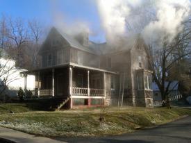 March 2011 - House Fire - 7400 block of Spout Hill Road (Sykesville)