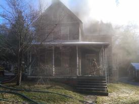 March 2011 - House Fire - 7400 block of Spout Hill Road (Sykesville)