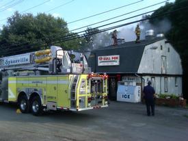 July 2011 - Building Fire - West Old Liberty Road and Liberty Road