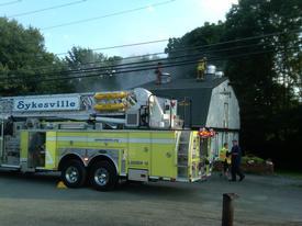 July 2011 - Building Fire - West Old Liberty Road and Liberty Road