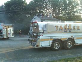 July 2011 - Building Fire - West Old Liberty Road and Liberty Road