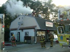 July 2011 - Building Fire - West Old Liberty Road and Liberty Road
