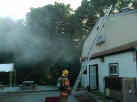July 2011 - Building Fire - West Old Liberty Road and Liberty Road
