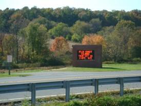 New Electronic Sign - October 2008