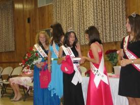 Carroll County Fire Prevention Queen Contest - September 2008 - Junior Miss Winfield, Brittany Keenan, wins County title